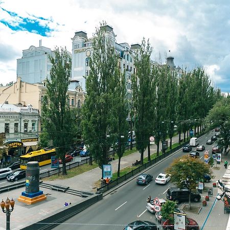 Two Bedroom Apartment On Kreschatik, Kyiv Center With Great View Dış mekan fotoğraf